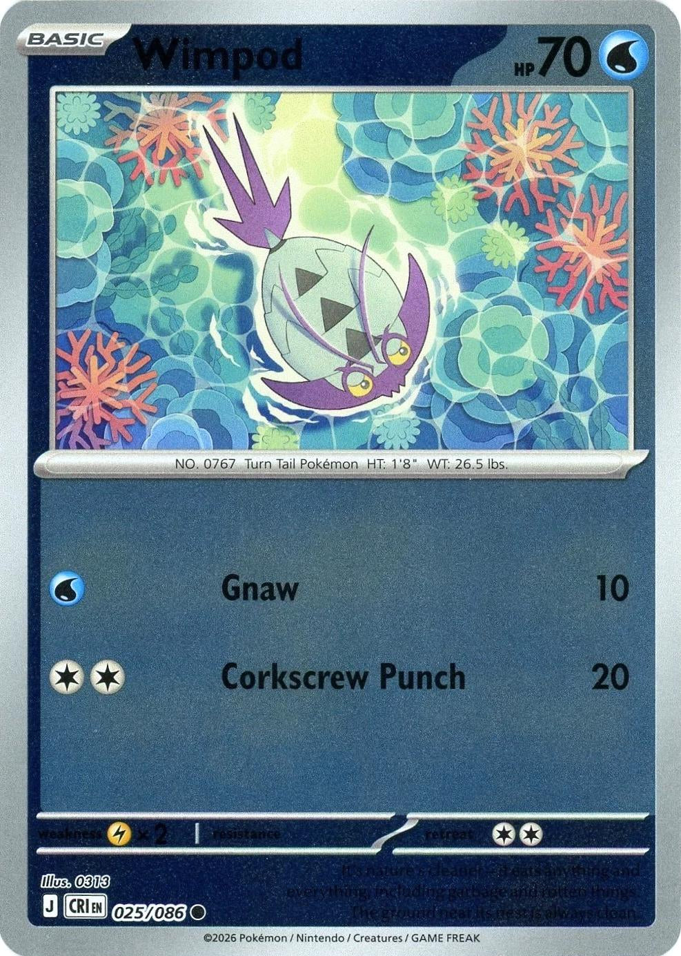 Chaos Rising Wimpod #025/86 reverse holo